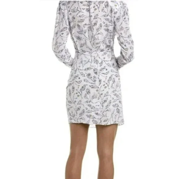 New Isabel Marant Etoile $705 Dulce Mini Dress Size 36 US 4 Small - Picture 2 of 12